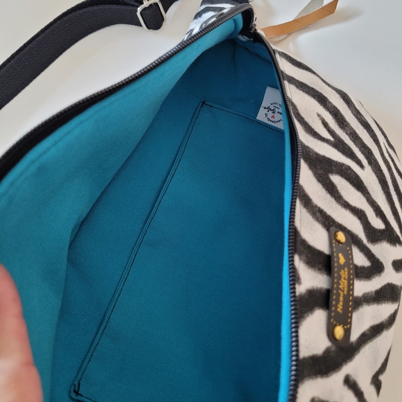 Zebra Print Women's Hip Bag - Picture 9 of 9